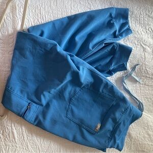 SOLD - Figs Highwaisted Capri Blue Joggers